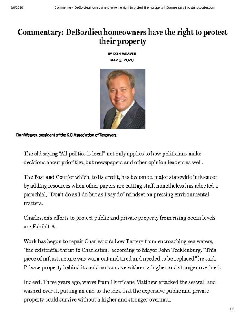 P&C – Deb owners have right to protect property